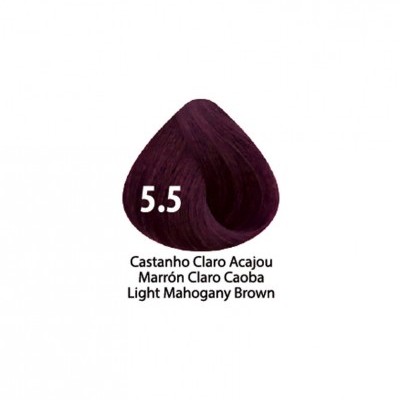 Tinta Violet Keratin Trendy 5.5 - 100ml - CASTANHO CLARO ACAJOU