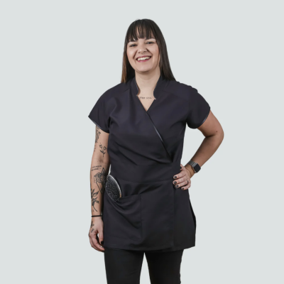 Kimono State of Mind em Microfibra - Cor: Preto, Tamanho M