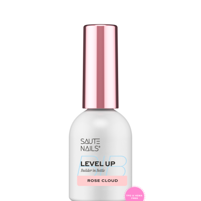 Gel Construtor Saute Nails BiB Level UP – Rose Cloud (Rosa Leitoso) 8ml