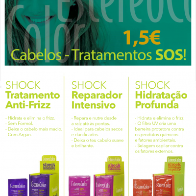 EstereoColor Shock Reparador Intensivo com Queratina