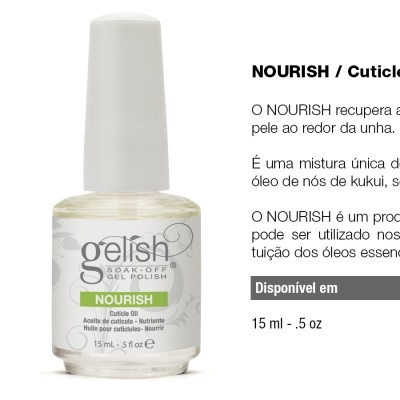 Nourish Oil - Óleo de Cutículas Gelish Harmony