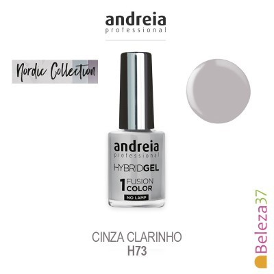 HYBRID GEL ANDREIA – Fusion Color H73 - Cinza Clarinho