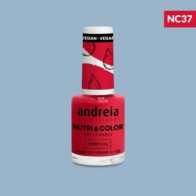Verniz Andreia Nutricolor NC37 (Vermelho Vivo)