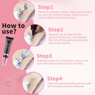 Removedor de Cola para Extensão de Pestanas Semi Permanentes Beauty7 10g