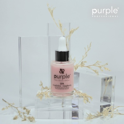 Purple Spa 4 Cuticles - Raspberry (Framboesa) 30ml