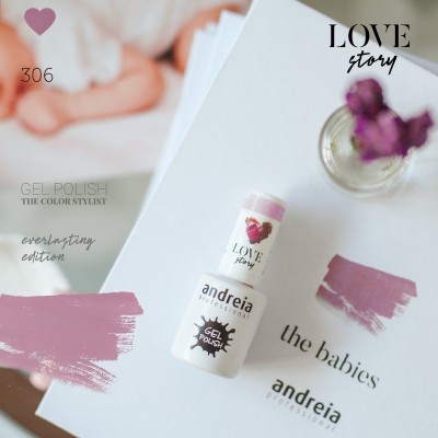 Verniz Gel Andreia 306 - The babies - Rosa Bebé