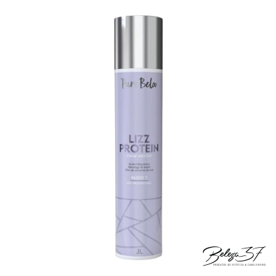Creme Redutor Lizz Protein Pure Bela 1 Litro - Alisamento Orgânico Passo 2
