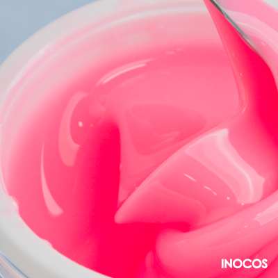 Gel Construção Inocos Color Gel 2 em 1 - Pitaia