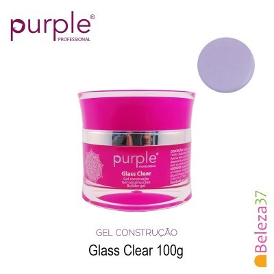 Gel Construtor Purple Glass Clear – Transparente 100g