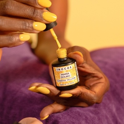 Verniz Gel Inocos 474 - Maria Douro (Amarelo Amanhecer)