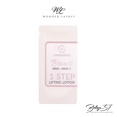 Lifting Sobrancelhas Wonders Lashes - Passo 1