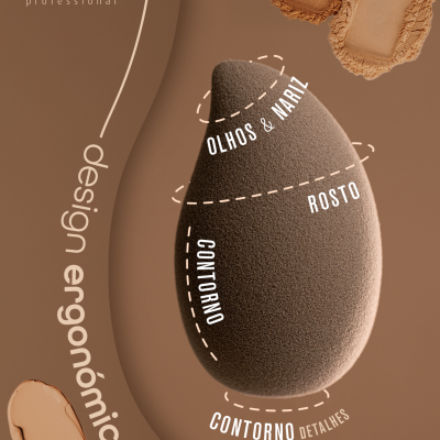 Esponja de maquilhagem Andreia Essentiais - Mango Blender