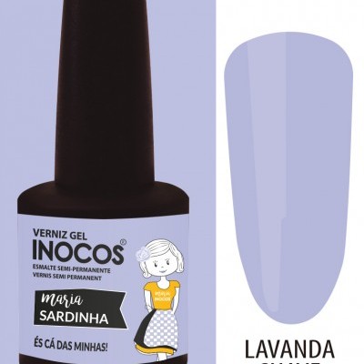 Verniz Gel Inocos 183 - Maria Sardinha (Lavanda Suave)