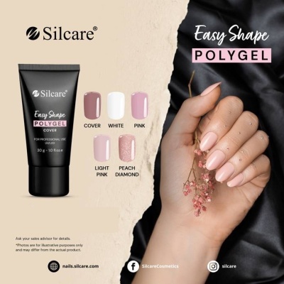 Polygel Silcare Easy Shape 30g - Light Pink