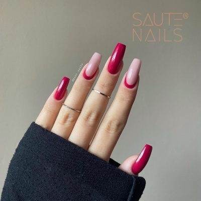 Verniz Gel Saute Nails S169 Cherry Lady (Cereja)