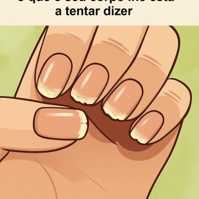 As suas unhas estão sempre a lascar ou a partir?