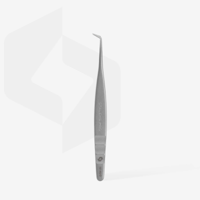 Pinça Profissional para Pestanas Staleks EXPERT 40 TIPO 2 (em forma de L, 70')