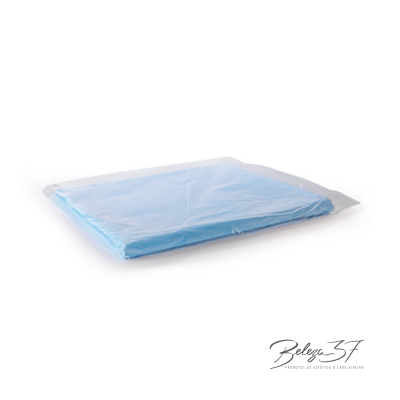 Penteador Descartável Azul BIFULL 84x110cm - 50 unidades