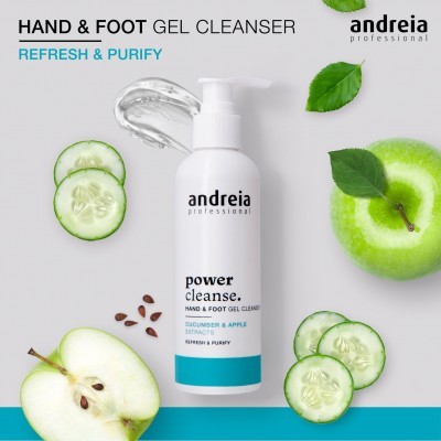 Power Cleanser Andreia - Gel Higienizador de mãos e pés 200ml