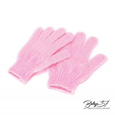 Luva Esfoliante 100% Nylon - 2 unidades