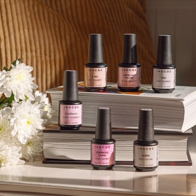 Verniz Gel Inocos – Coleção Naked Nails (6 cores)
