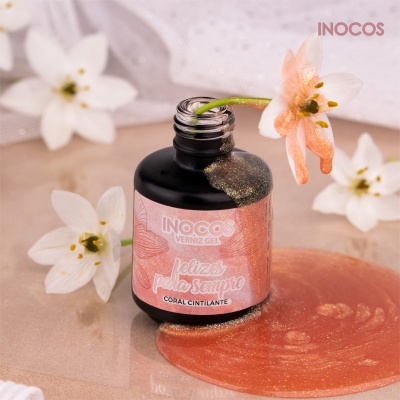 Verniz Gel Inocos – 327 - Felizes Para Sempre