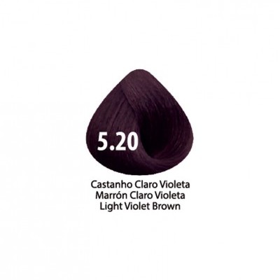 Tinta Violet Keratin Trendy 5.20 - 100ml - CASTANHO CLARO VIOLETA