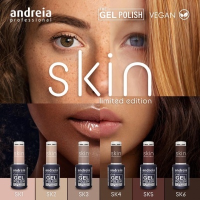 The Gel Polish Andreia SK2 - Areia. Nude bege