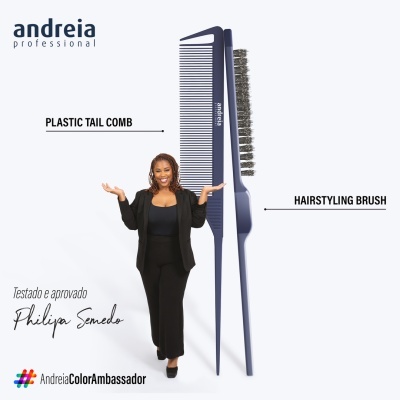 Pente Andreia Plastic Tail Comb