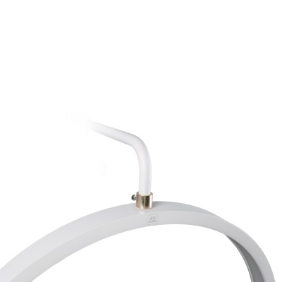 Candeeiro de Pé Alto Led 180º Branco para Marquesa e OFERTA de Suporte para Telemóvel