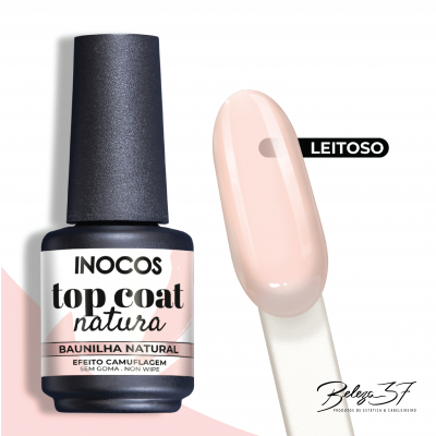 Top Coat Natura Baunilha Natural