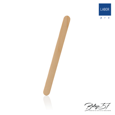 Espátulas de madeira descartáveis buço - 100 unidades