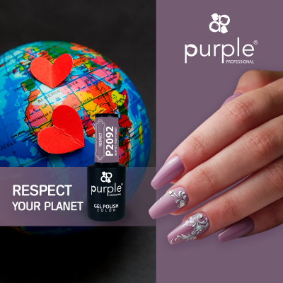 Verniz Gel PURPLE P2092 – Respect Your Planet