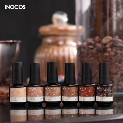 Verniz Gel Inocos - Coleção 6 Cores - Natura Lovers - Chocolate Edition