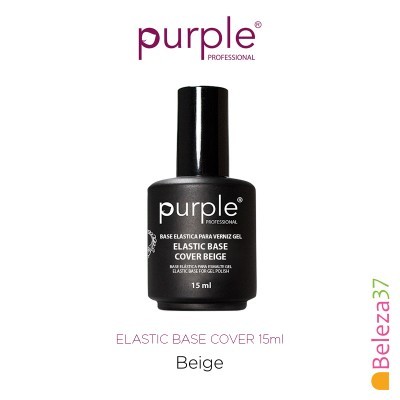 Elastic Base Purple 15ML - Cover Beige
