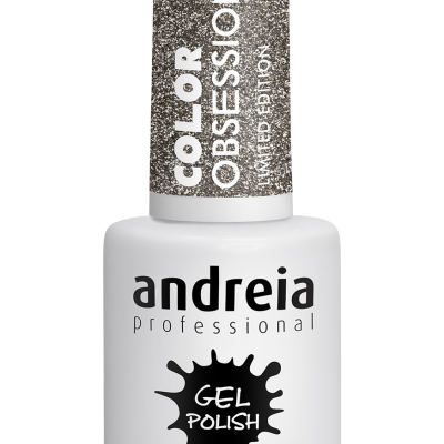 Verniz Gel Andreia OB1 – Glitter Champagne