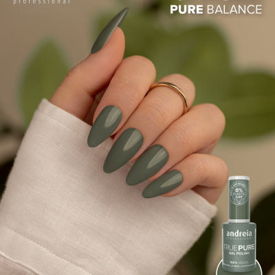 The Gel Polish Andreia True Pure T56 - Verde tomilho escuro