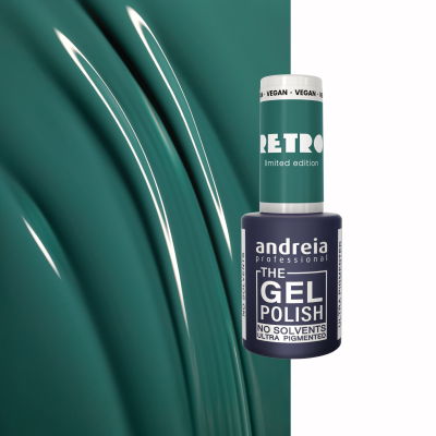 The Gel Polish Andreia RT1 - Azul Turquesa Escuro Hipnotizante