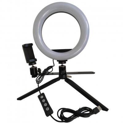 Anel Led de Mesa - Ring Light Mini (Led Ring)