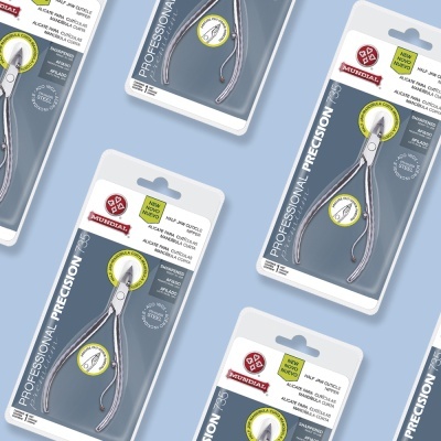 Alicate Cutículas 735-PR Mundial Professional Premium Precision Inox