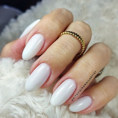 Verniz Gel Andreia 219 (Branco Leitoso)