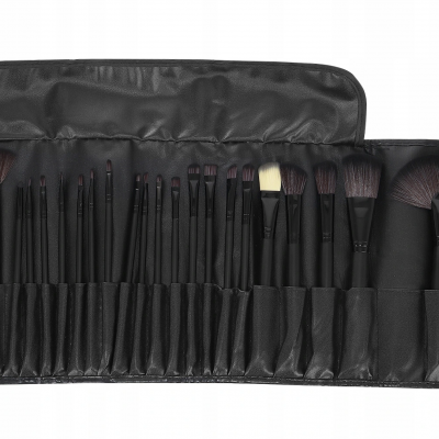 Bolsa com 24 Pincéis de Maquilhagem