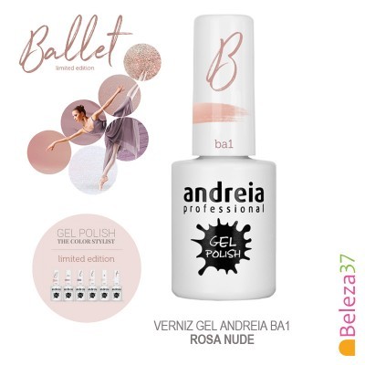 Verniz Gel Andreia Ba1 – Rosa Nude
