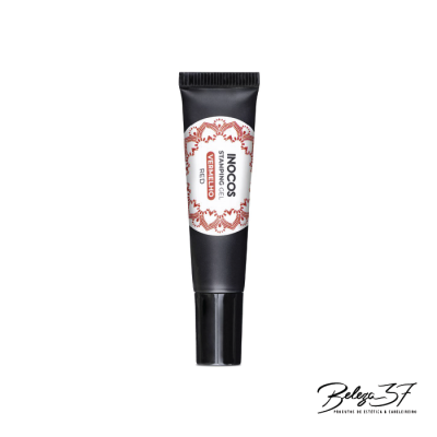 Stamping Gel Inocos 8ml - Vermelho