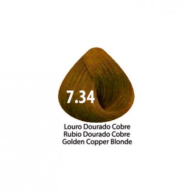 Tinta Violet Keratin Trendy 7.34 - 100ml - LOURO  DOURADO COBRE