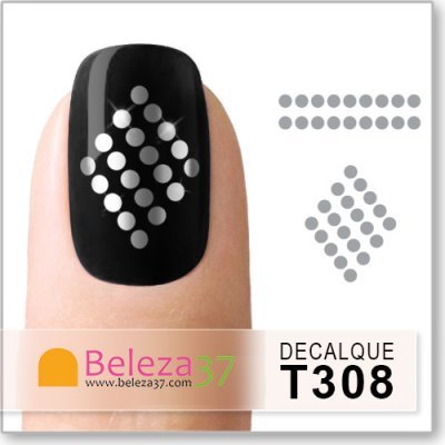 Decalques das Bolas Prateadas (T308)