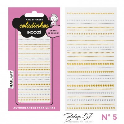 Autocolante para unhas Inocos - Padrão 5