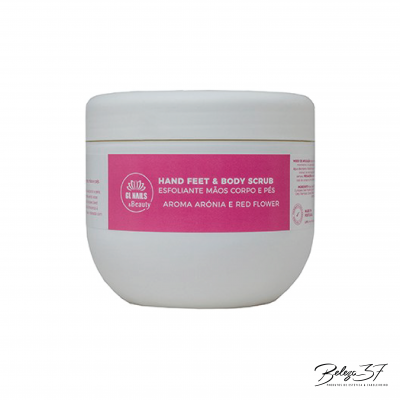Esfoliante Corpo, Mãos e Pés GL Nails 500ml