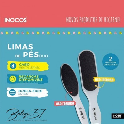 Recargas Lima Pés Uso Regular Inocos 80 - 25 pcs
