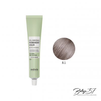Coloração Permanente Andreia 0% Amoníaco 8.1